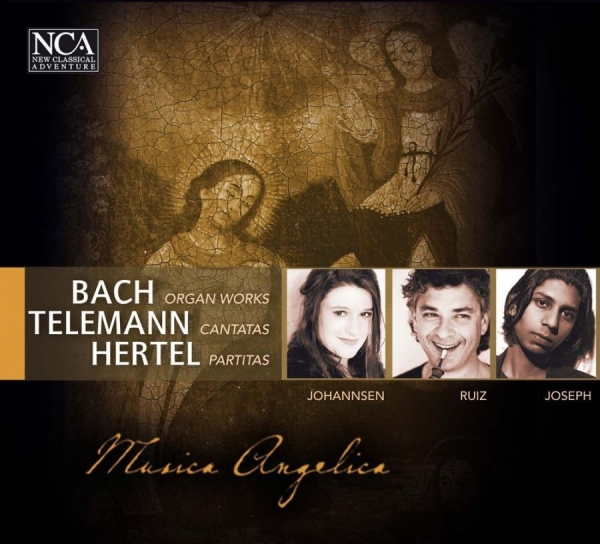 Musica Angelica - Bach, Telemann, Hertel ryhmässä CD / Myydyimmät @ Bengans Skivbutik AB (3043468)