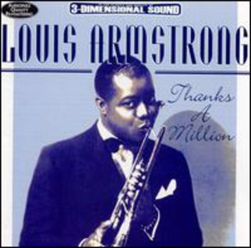 Armstrong Louis - Thanks A Million ryhmässä CD / Jazz/Blues @ Bengans Skivbutik AB (3043657)