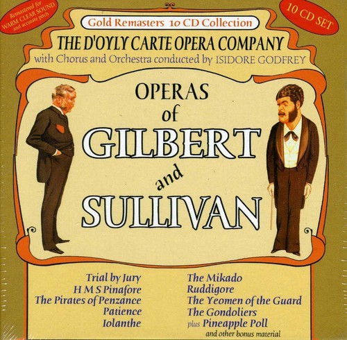 D'oyly Carte Opera Company - Operas Of Gilbert And Sullivan ryhmässä CD / Myydyimmät @ Bengans Skivbutik AB (3043902)