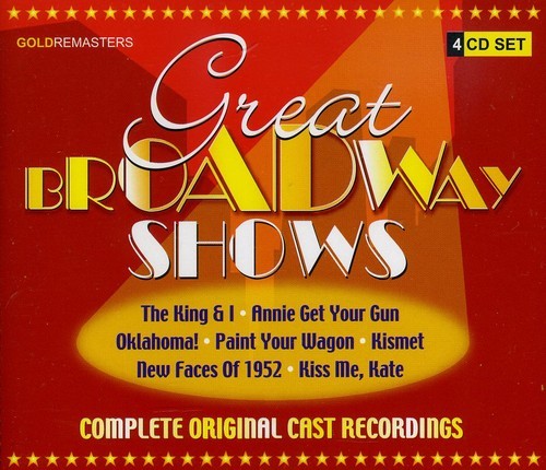 Great Broadway Shows - Original Cast Recordings ryhmässä CD / Pop @ Bengans Skivbutik AB (3043903)