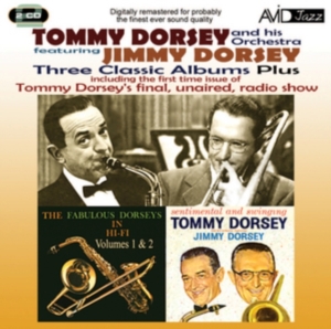 Dorsey Tommy/ Jimmy Dorsey - Three Classic Albums ryhmässä CD @ Bengans Skivbutik AB (3043915)