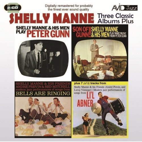 Manne Shelly - Three Classic Albums Plus ryhmässä CD / Jazz/Blues @ Bengans Skivbutik AB (3044048)