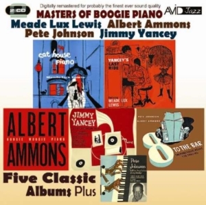 Lewis Meade Lux/ Ammons Albert/ Joh - Masters Of Boogie Piano ryhmässä CD @ Bengans Skivbutik AB (3044074)