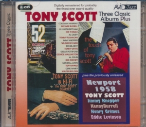 Tony Scott - Three Classic Albums Plus ryhmässä CD @ Bengans Skivbutik AB (3044078)