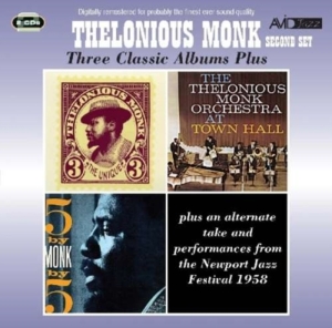 Monk Thelonious - Three Classic Albums Plus ryhmässä CD @ Bengans Skivbutik AB (3044108)