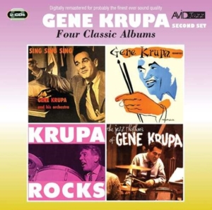 Krupa Gene - Four Classic Albums ryhmässä CD @ Bengans Skivbutik AB (3044112)