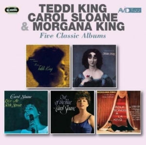 King Teddi/Carol Sloane/Morgana Kin - Five Classic Albums ryhmässä CD @ Bengans Skivbutik AB (3044131)