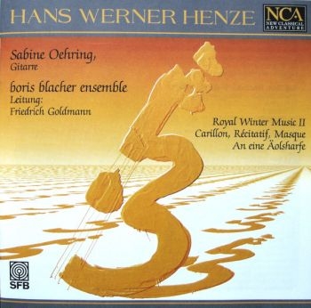 Oehring/Boris Blacher Ensemble/Gold - Henze: Royal Winter Music 2 ryhmässä CD / Myydyimmät @ Bengans Skivbutik AB (3044178)