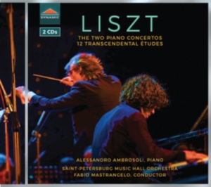 Liszt Franz - Two Piano Concertos & 12 Trascenden ryhmässä CD @ Bengans Skivbutik AB (3045067)