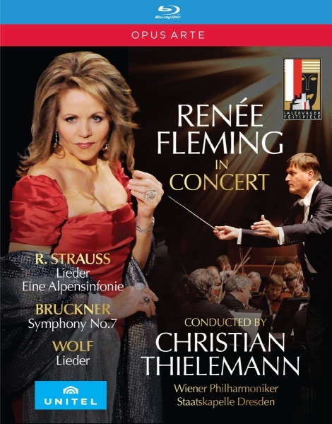 Strauss Richard Bruckner Anton - Renée Fleming In Concert (Blu-Ray) ryhmässä Externt_Lager / Naxoslager @ Bengans Skivbutik AB (3045084)
