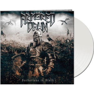 Armored Dawn - Barbarians In Black (Ltd. Gtf. Whit ryhmässä VINYYLI @ Bengans Skivbutik AB (3049707)