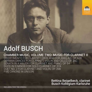 Busch Adolf - Chamber Music, Vol. 2 ryhmässä CD @ Bengans Skivbutik AB (3097086)