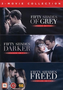 Movie - Fifty Shades 1-3 Box Dvd S-T ryhmässä Elokuva / Elokuva DVD @ Bengans Skivbutik AB (3098132)