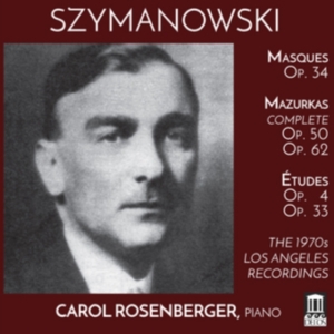 Szymanowski Karol - Masques, Études, Mazurkas ryhmässä CD @ Bengans Skivbutik AB (3098825)