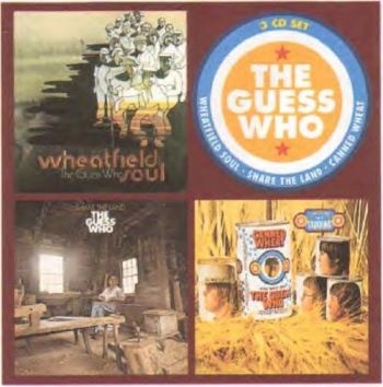Guess Who - Wheatfield Soul/Share The Land/Cann ryhmässä CD / Myydyimmät @ Bengans Skivbutik AB (3117572)