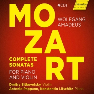 Mozart W A - Complete Violin Sonatas (4 Cd) ryhmässä CD @ Bengans Skivbutik AB (3117683)