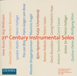 Widmann/Holliger/Bose - 21 Century Solos ryhmässä CD @ Bengans Skivbutik AB (3187168)