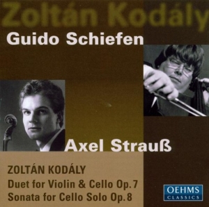 Kodály Zoltán - Duo & Sonata For Cello Solo ryhmässä CD @ Bengans Skivbutik AB (3187220)