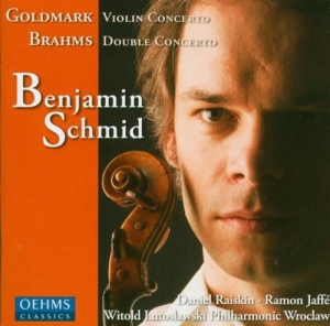 Goldmark /Brahms - Violin Concertos ryhmässä CD @ Bengans Skivbutik AB (3187303)