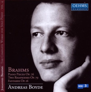 Brahms - A. Boyde Brahms Vol. 4 ryhmässä CD @ Bengans Skivbutik AB (3187417)