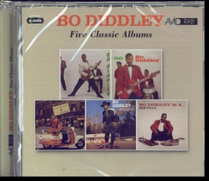 Diddley Bo - Five Classic Albums ryhmässä CD @ Bengans Skivbutik AB (3212096)