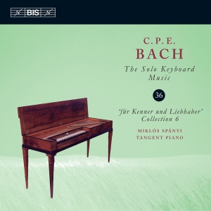 Bach C P E - Solo Keyboard Music, Vol. 36 ryhmässä CD @ Bengans Skivbutik AB (3212128)