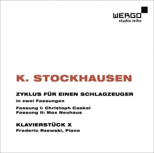 Stockhausen Karlheinz - Zyklus Für Einen Schlagzeuger   Kl ryhmässä CD @ Bengans Skivbutik AB (3217636)