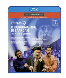Donizetti Gaetano - Il Borgomastro Di Saardam (Blu-Ray) ryhmässä Musiikki / Musiikki Blu-Ray / Klassiskt @ Bengans Skivbutik AB (3223901)