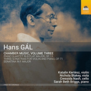 Gál Hans - Chamber Music, Vol. 3 ryhmässä CD @ Bengans Skivbutik AB (3224250)