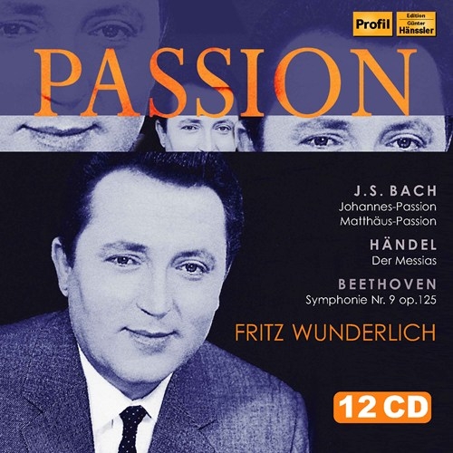 Various - Fritz Wunderlich: Passion (12 Cd) ryhmässä CD @ Bengans Skivbutik AB (3224258)