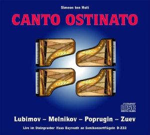 Lubimovalexei/ Melnikvalexander/ Popr - Canto Ostinato (By Simeon Ten Holt) ryhmässä CD @ Bengans Skivbutik AB (3225187)