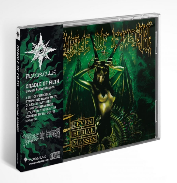 Cradle Of Filth - Eleven Burial Masses ryhmässä CD / Myydyimmät @ Bengans Skivbutik AB (3227569)