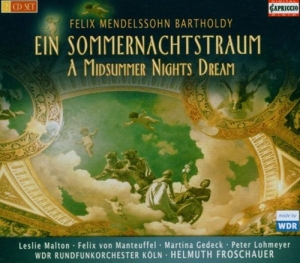 Mendelssohn - Ein Sommernachtstraum ryhmässä CD @ Bengans Skivbutik AB (3227808)