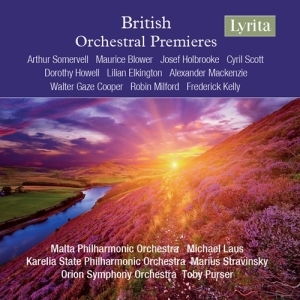 Various - British Orchestral Premieres (4 Cd) ryhmässä Externt_Lager / Naxoslager @ Bengans Skivbutik AB (3231074)