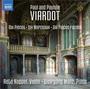 Viardot Paul & Pauline - Works For Violin And Piano ryhmässä CD @ Bengans Skivbutik AB (3231113)