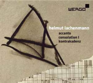 Lachenmann Helmut - Accanto Consolation I Kontrakaden ryhmässä CD @ Bengans Skivbutik AB (3232332)