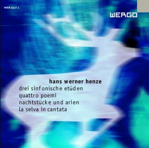 Henze Hans Werner - Drei Sinfonische Etüden Quattro Po ryhmässä CD @ Bengans Skivbutik AB (3233609)