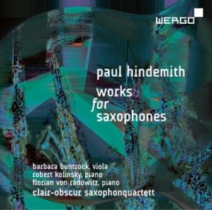 Hindemith Paul - Works For Saxophones ryhmässä CD @ Bengans Skivbutik AB (3236772)