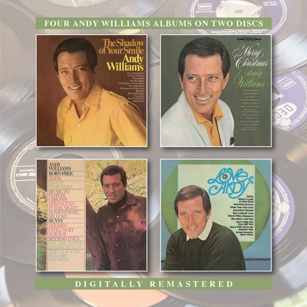 Williams Andy - Shadow Of Your Smile/Merry Christma ryhmässä CD / Myydyimmät @ Bengans Skivbutik AB (3247673)