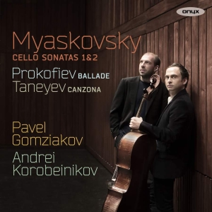 Myaskovsky Nikolay - Cello Sonatas Nos. 1 & 2 ryhmässä CD @ Bengans Skivbutik AB (3249483)