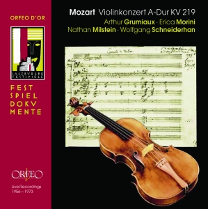 Mozart W A - Violin Concerto No. 5 ryhmässä CD @ Bengans Skivbutik AB (3267020)