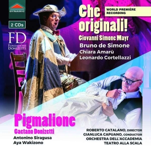 Donizetti Gaetano Mayr Giovanni - Pigmalione Che Originali! ryhmässä CD @ Bengans Skivbutik AB (3274379)