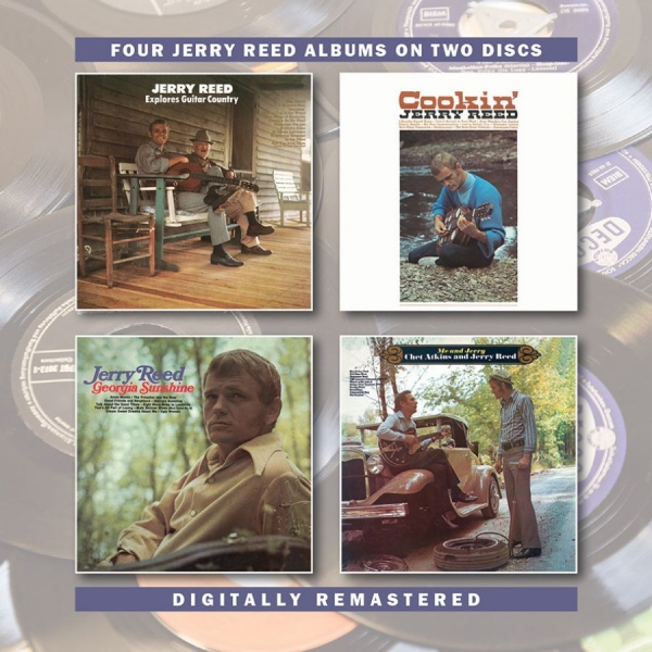 Jerry Reed - Explores Guitar Country/Cookin' + 2 ryhmässä CD / Pop-Rock @ Bengans Skivbutik AB (3278174)