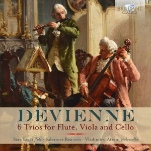 Devienne Francois - 6 Trios For Flute, Viola & Cello ryhmässä CD @ Bengans Skivbutik AB (3307289)