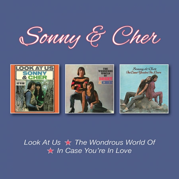 Sonny And Cher - Look At Us/Wondrous World/In Case + ryhmässä CD / Pop @ Bengans Skivbutik AB (3309826)