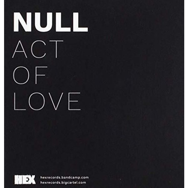 Null - Act Of Love ryhmässä CD / Rock @ Bengans Skivbutik AB (3310736)