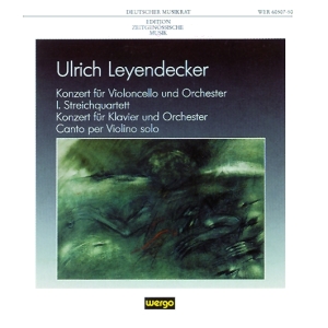 Leyendecker Ulrich - Cello Concerto Piano Concerto Str ryhmässä CD / Klassiskt @ Bengans Skivbutik AB (3311253)
