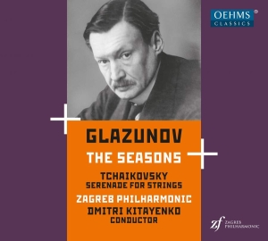 Glazunov Alexander Tchaikovsky P - The Seasons Serenade For Strings ryhmässä CD @ Bengans Skivbutik AB (3320895)