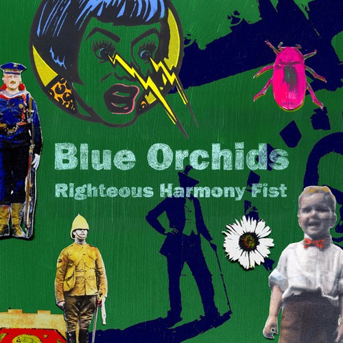 Blue Orchids - Righteous Harmony Fist ryhmässä VINYYLI / Rock @ Bengans Skivbutik AB (3323285)