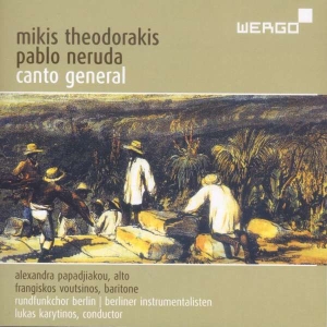 Theodorakis Mikis - Canto General ryhmässä CD @ Bengans Skivbutik AB (3329538)